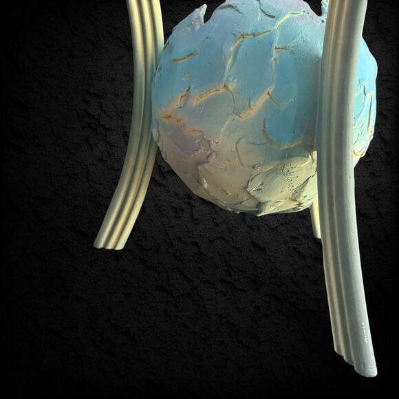 Rare *EARLY* Judi & Ron Lederer Planetary Sculpture Vtg Pottery Art Decor MCM - Picture 6 of 16